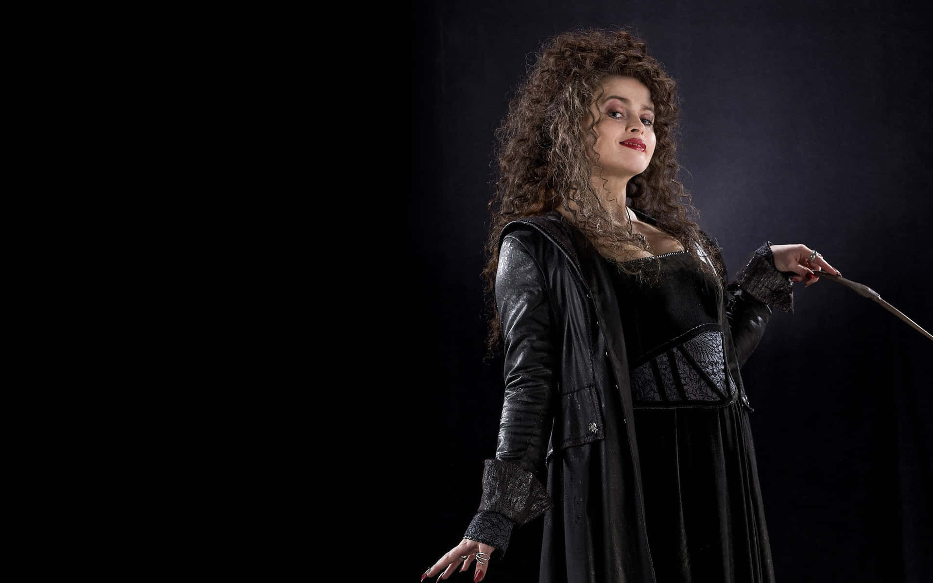 Helena Bonham Carter In A Gothic-inspired Attire. Wallpaper