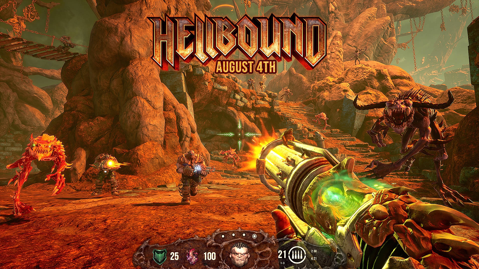 Hellbound Survival Video Game Background