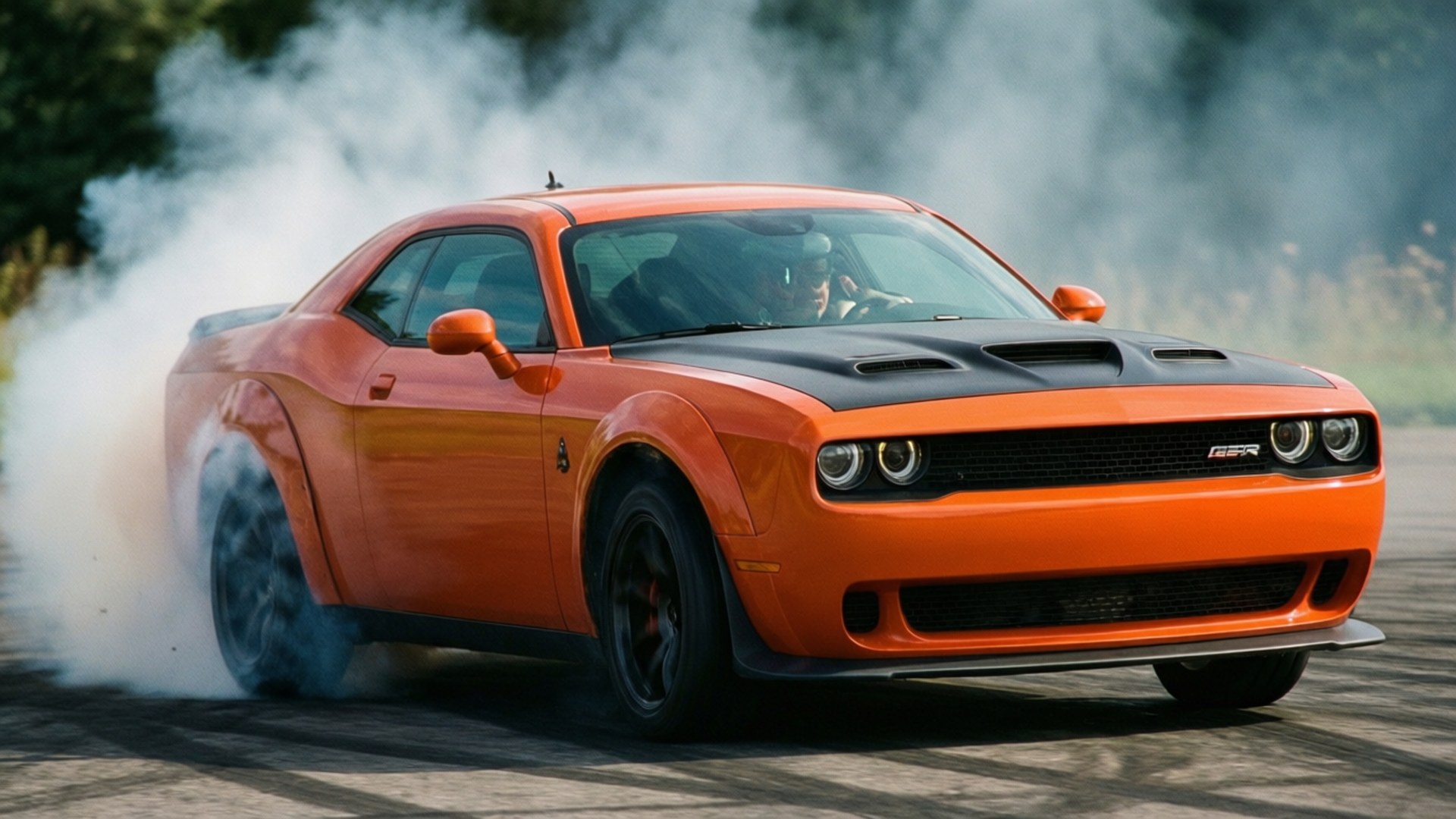 Hellcat Burnout Bakgrundsbilder