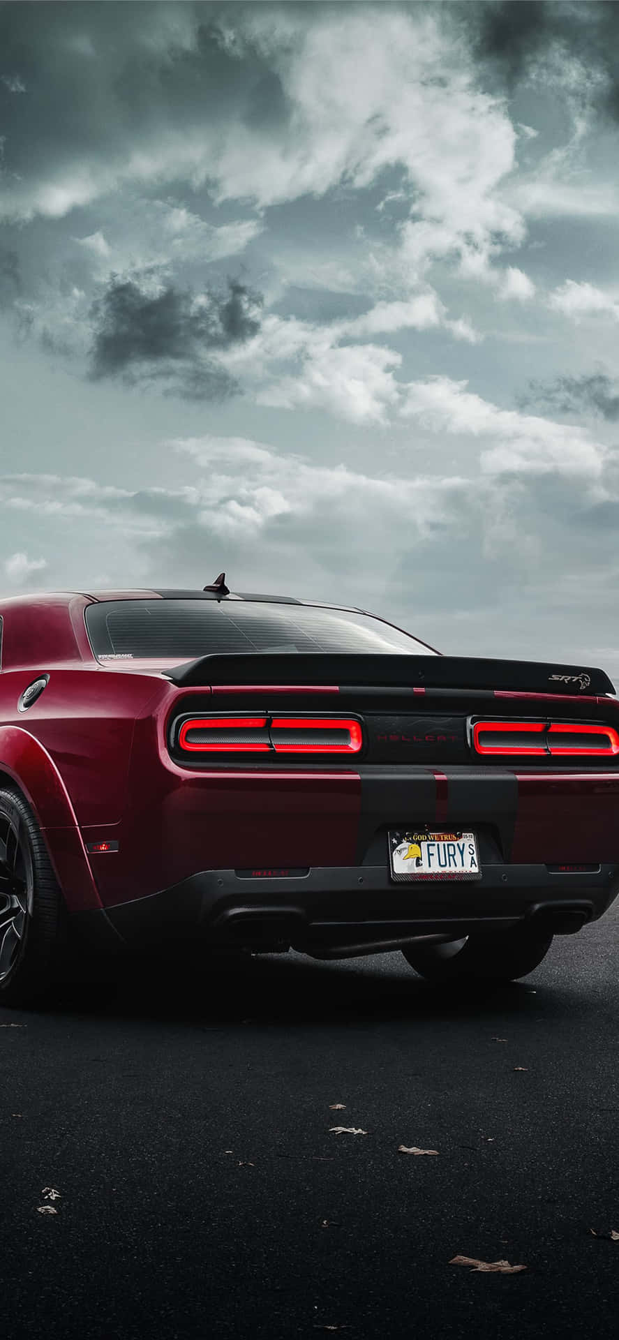 Be Ready for the Speed: Get an iPhone with the Hellcat Processor Wallpaper