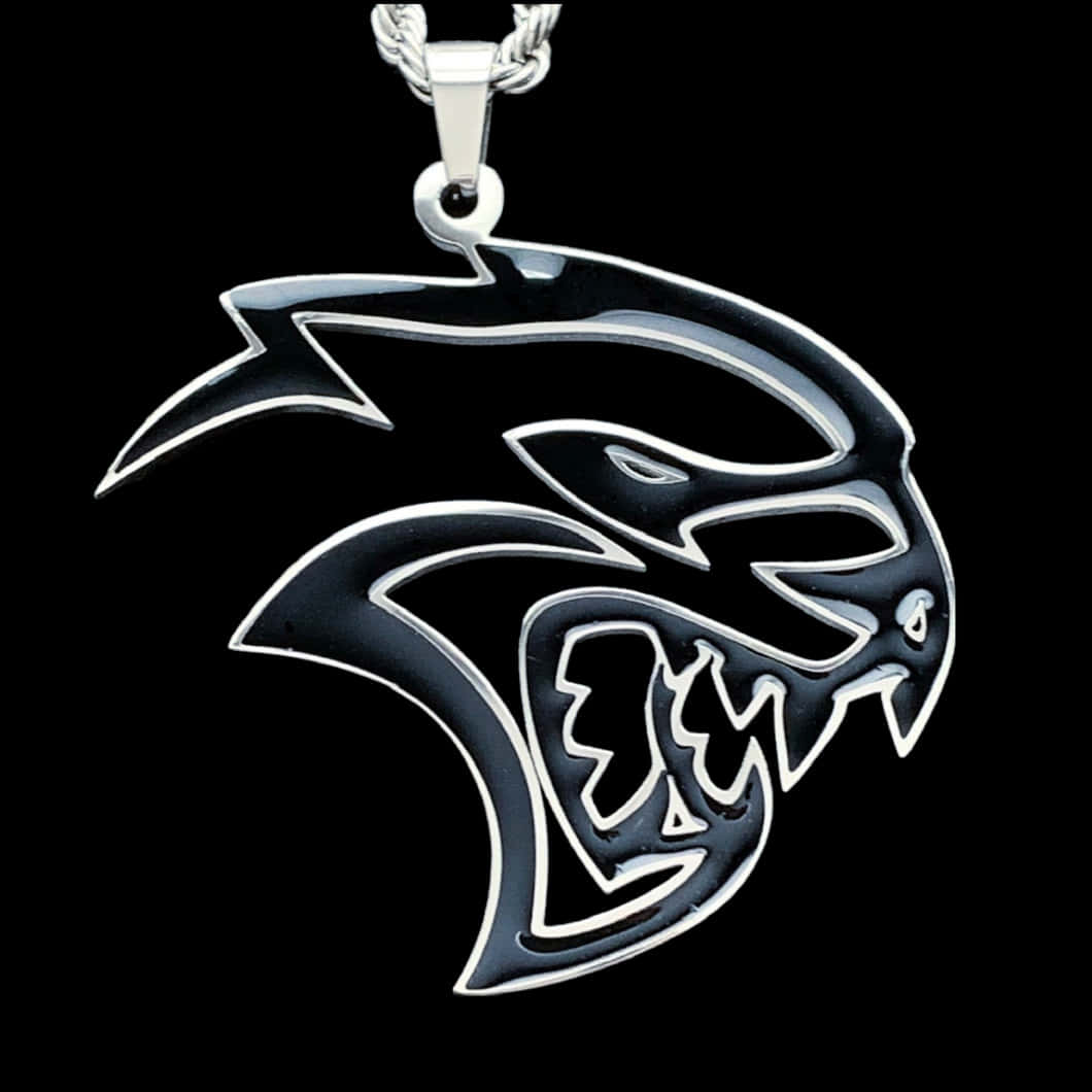 Hellcat Redeye Pendant Silver Wallpaper