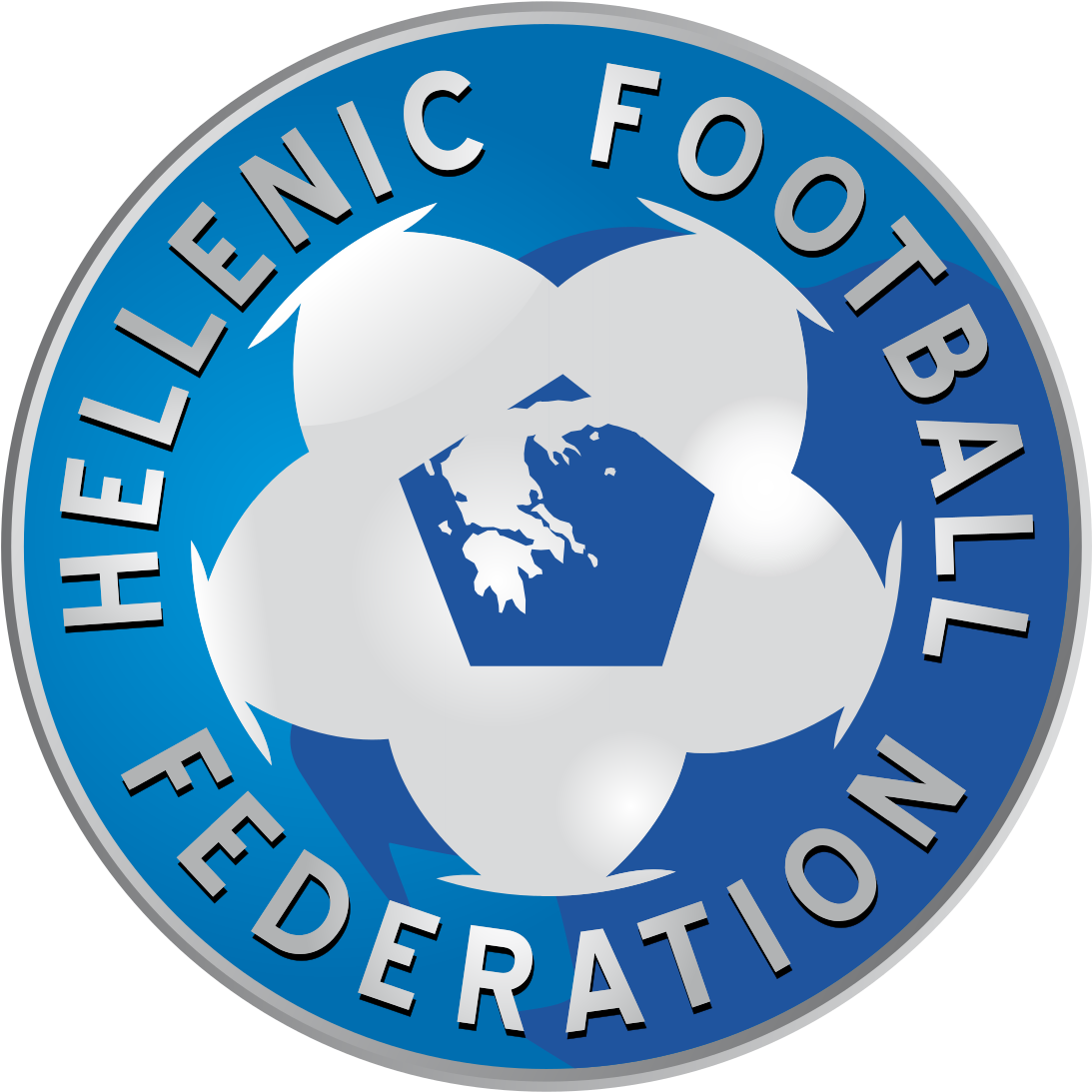 Hellenic Football Federation Logo PNG