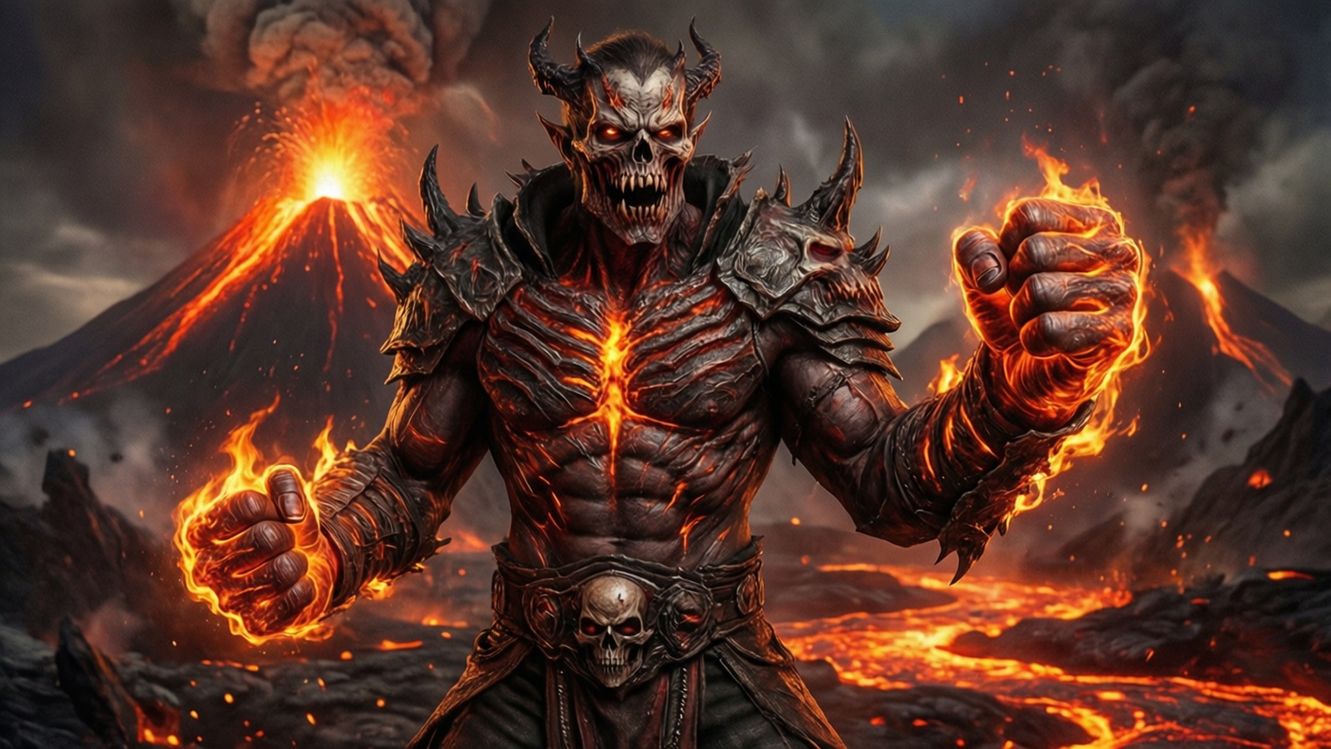 Hellfire Eruption Wallpapers