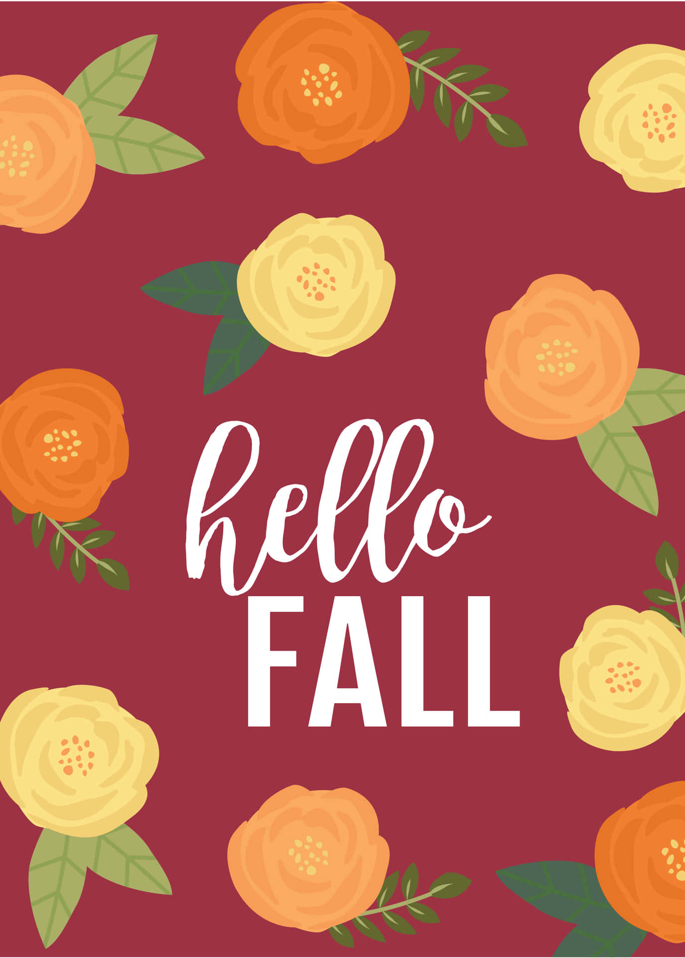 Welcome the Fall season with a stunning, sun-filled view Wallpaper