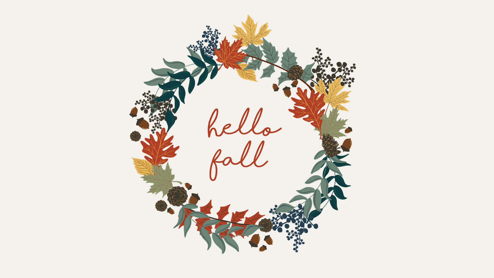 “Hello Fall – Embrace the Beauty of Nature” Wallpaper
