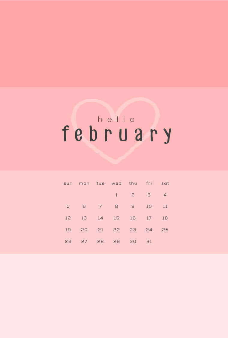 Bienvenidofebrero, Un Mes De Nuevos Comienzos. Fondo de pantalla