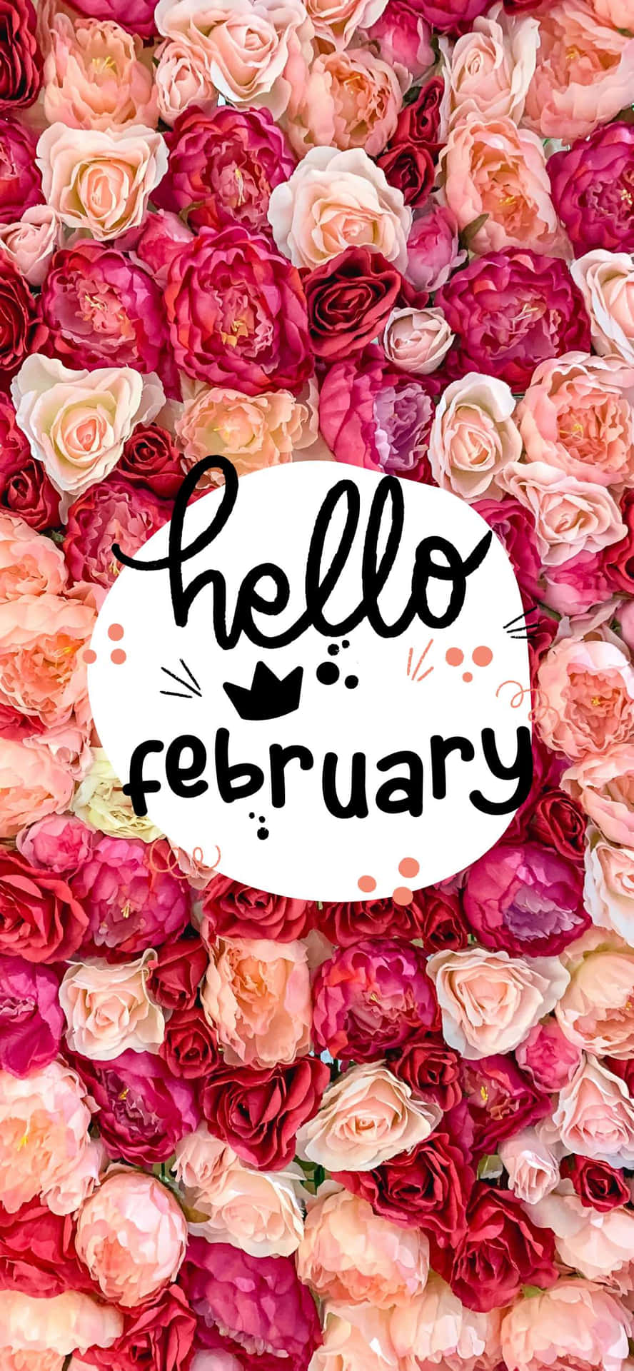 Hello February! Celebrate the joy of the season. Wallpaper