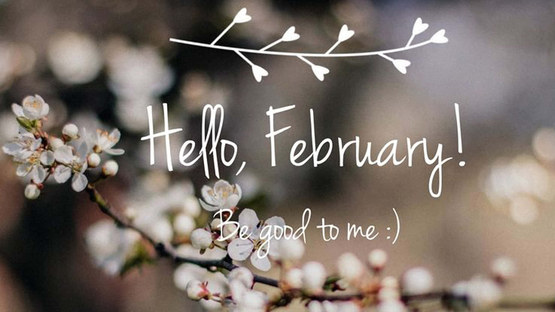 Welcome February Wallpaper