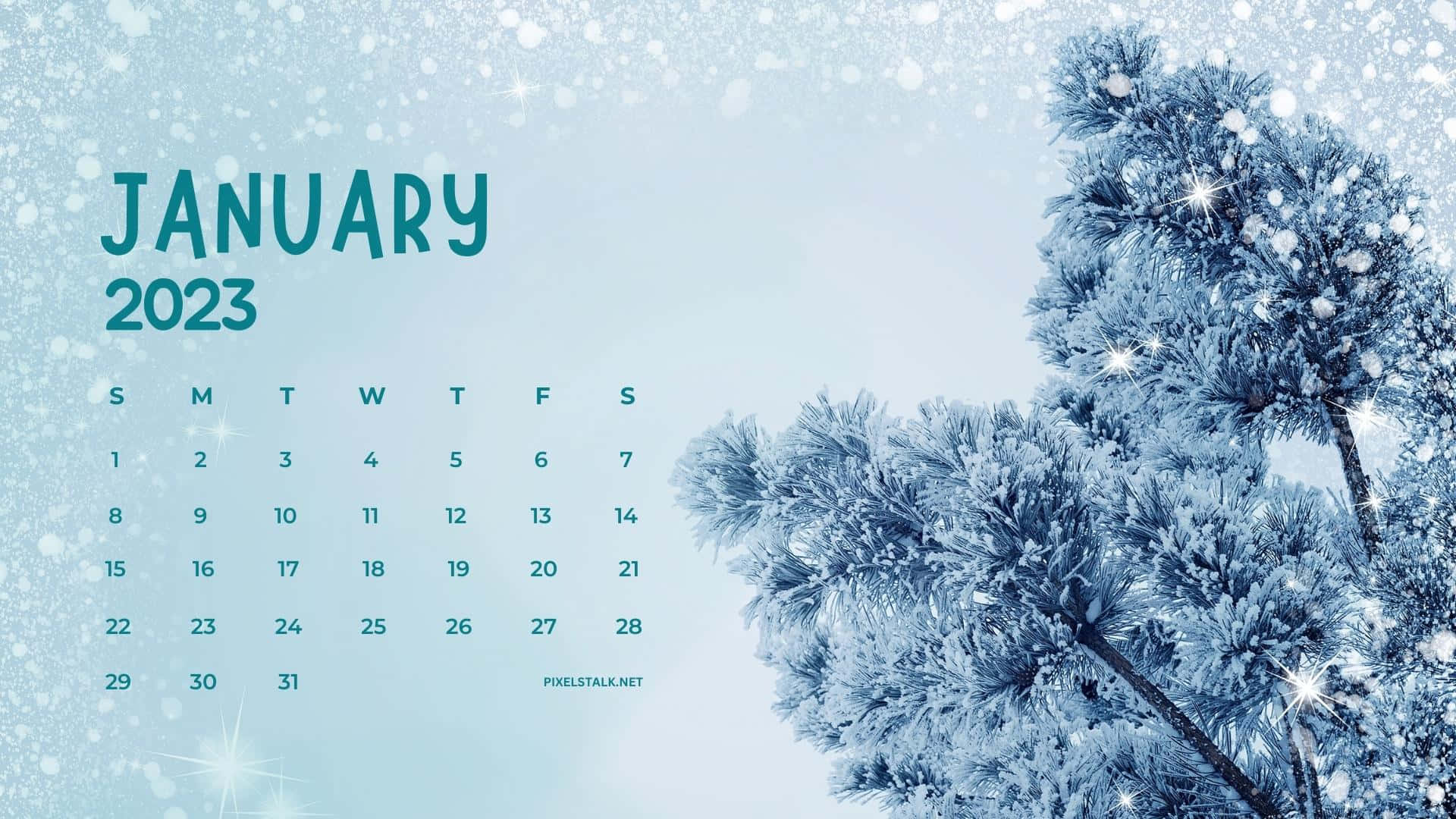 Let’s Get January Started Wallpaper