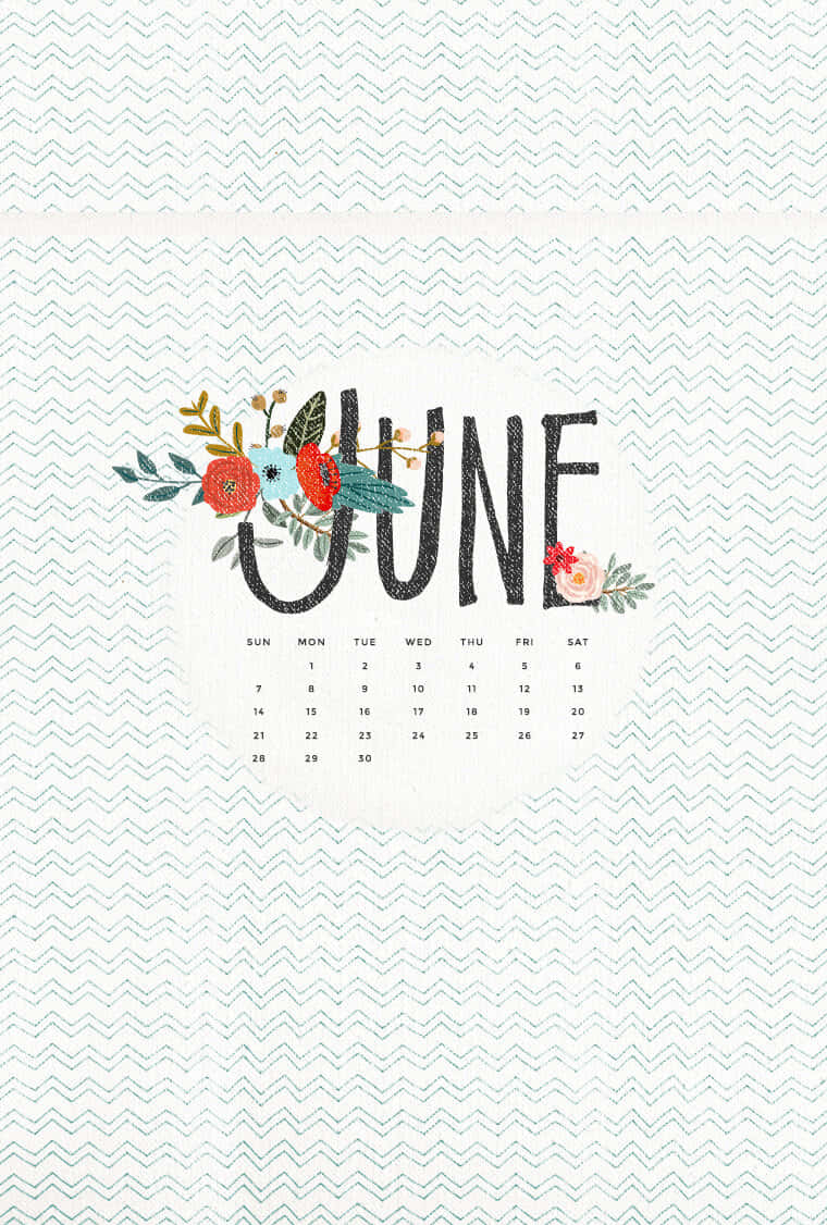 Welcome June with Open Arms Wallpaper