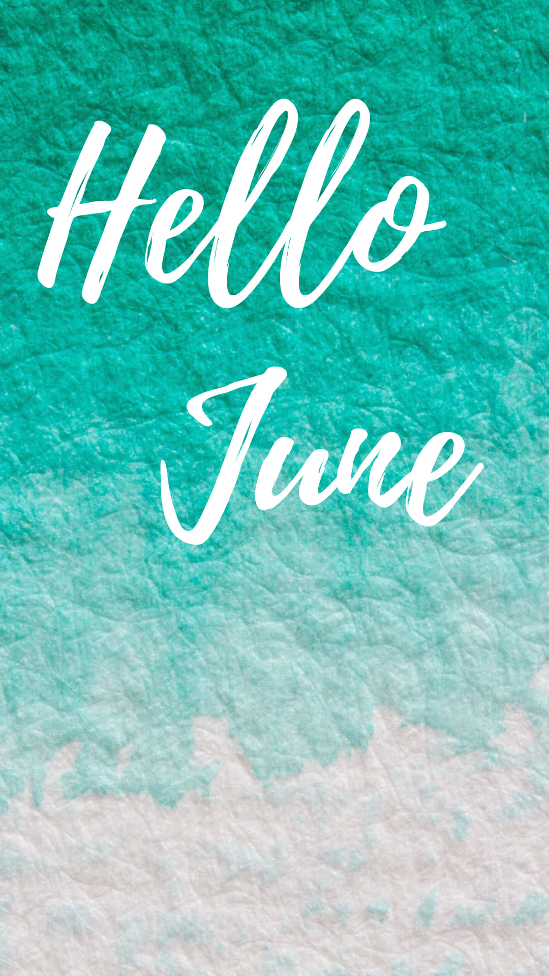 Halløj juni - vandfarve baggrund Wallpaper