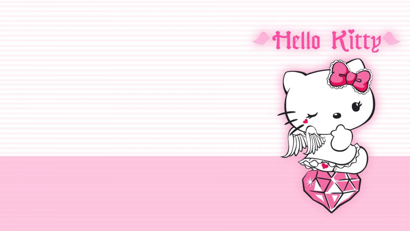 Hello Kitty Aesthetic Diamond Wallpaper