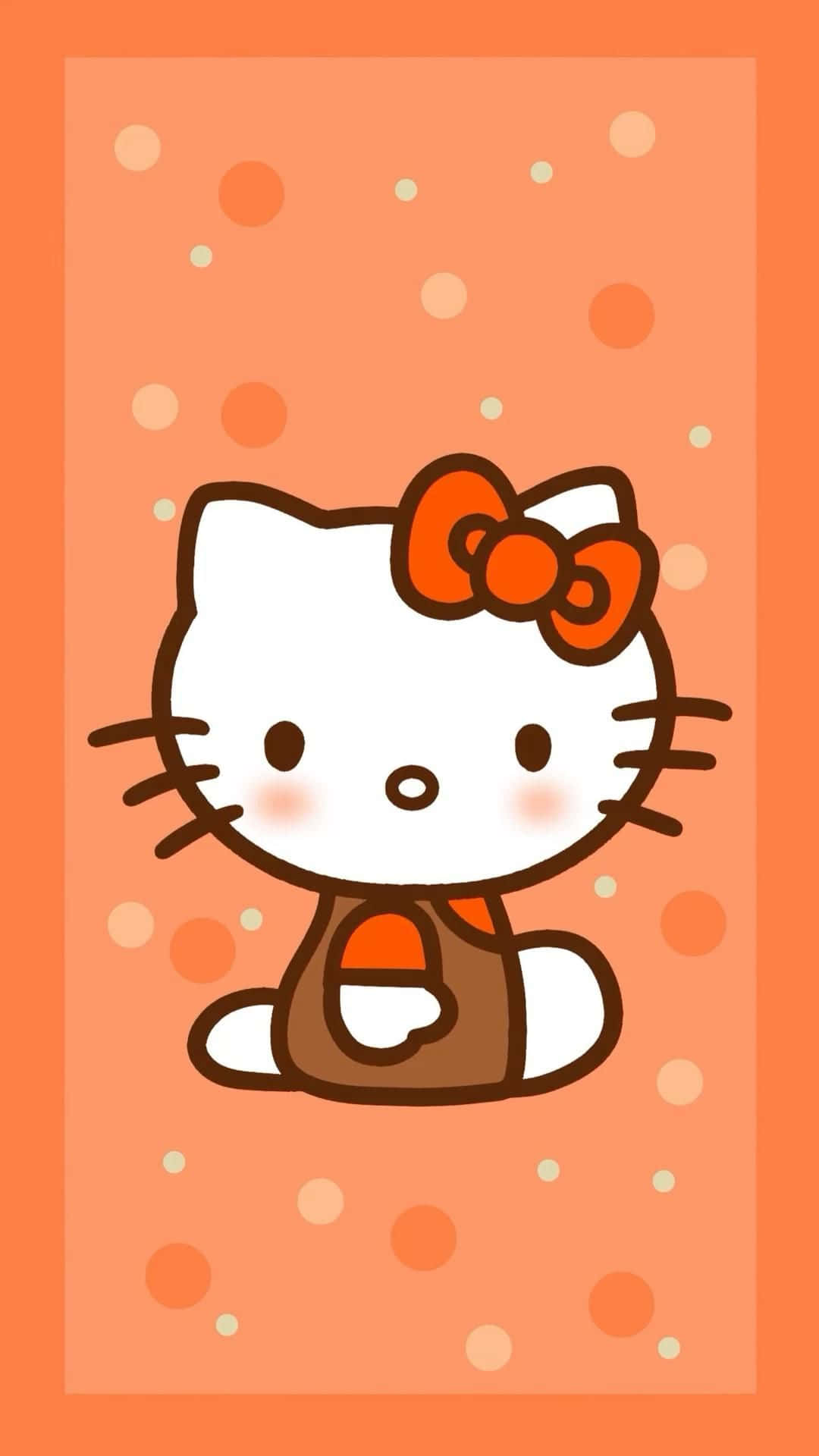 Hello Kitty Autumn Vibes Wallpaper
