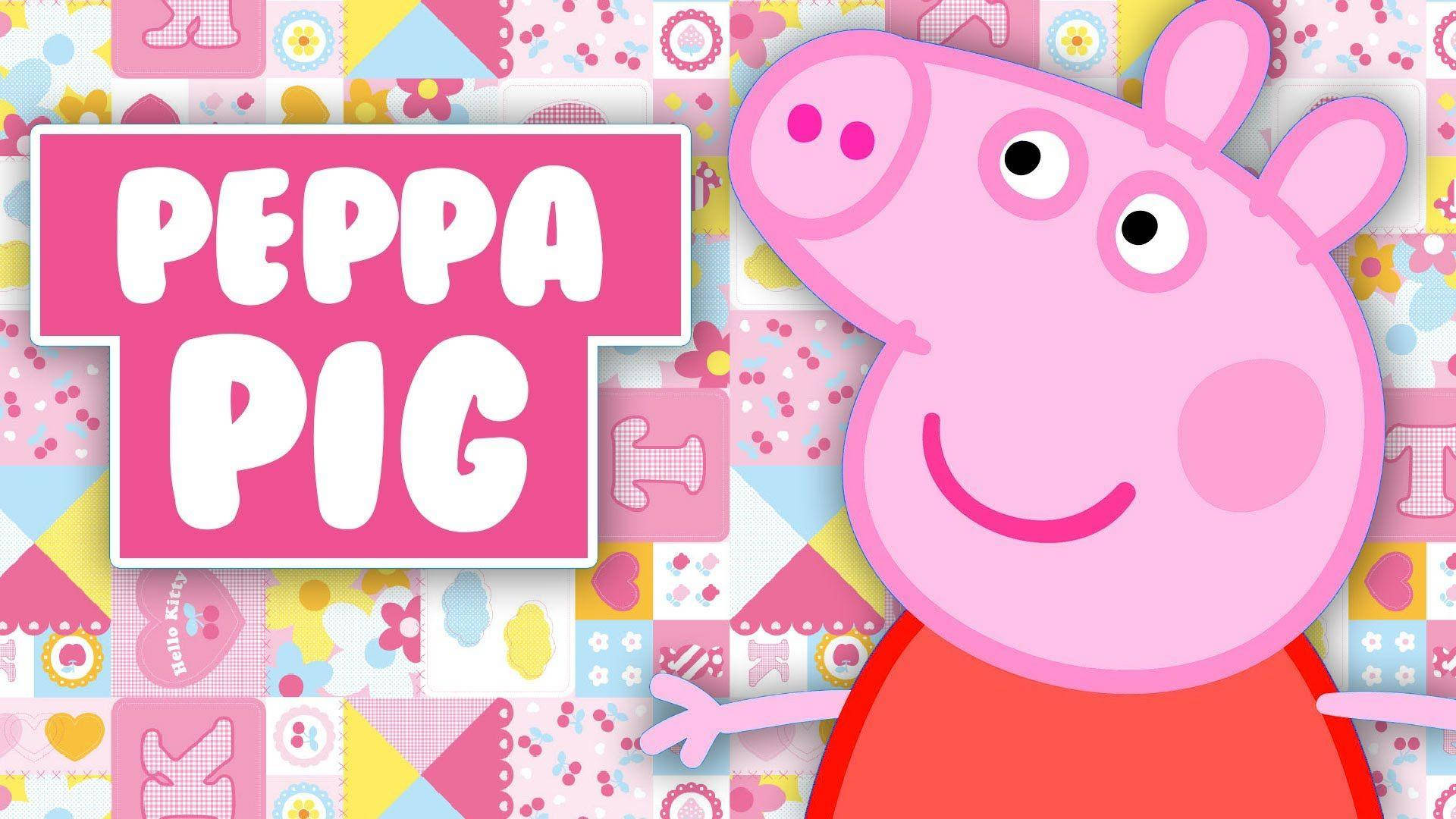 Hello Kitty Backdrop Peppa Pig Tablet Background