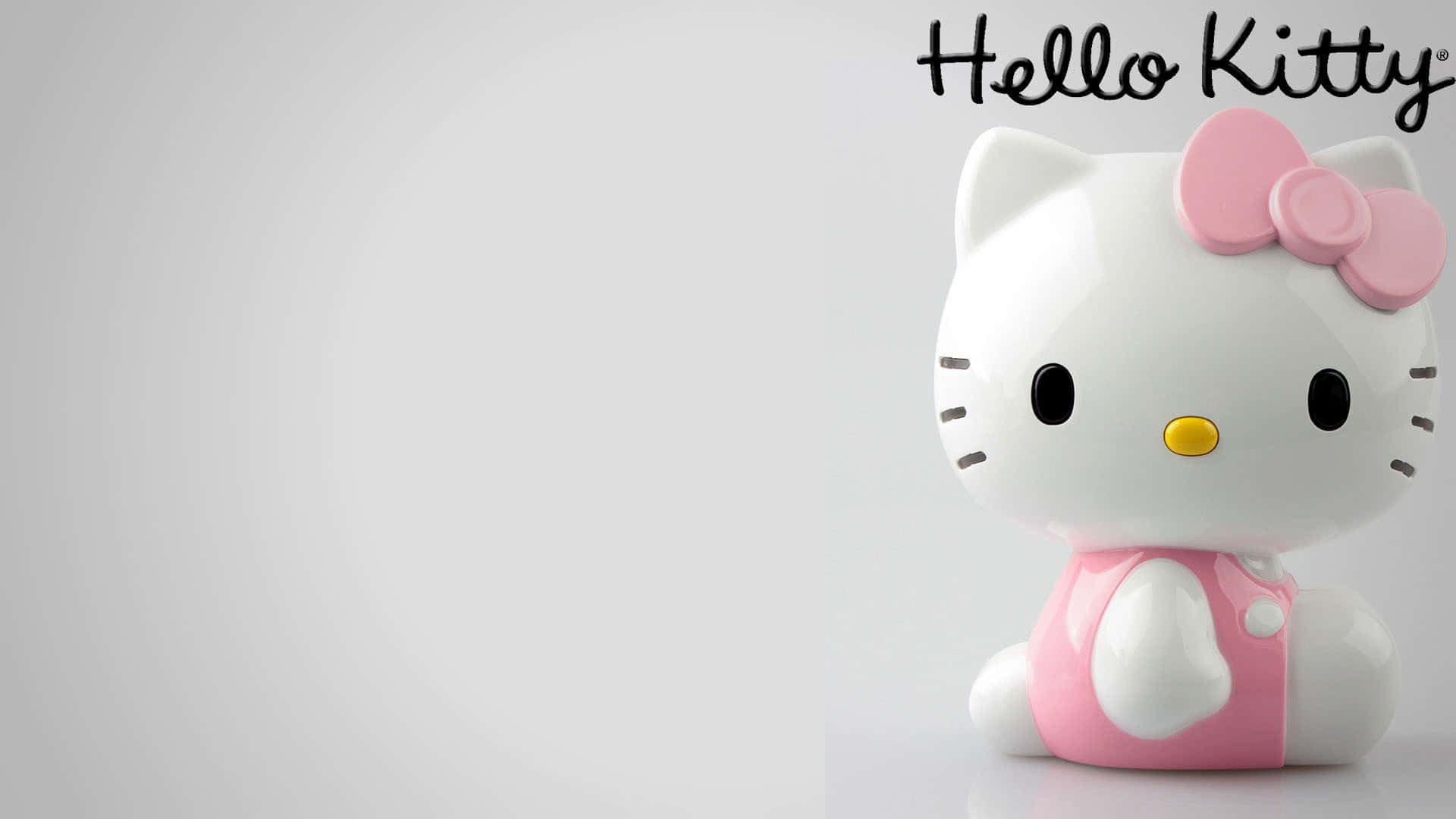 3D Hello Kitty Poster Background