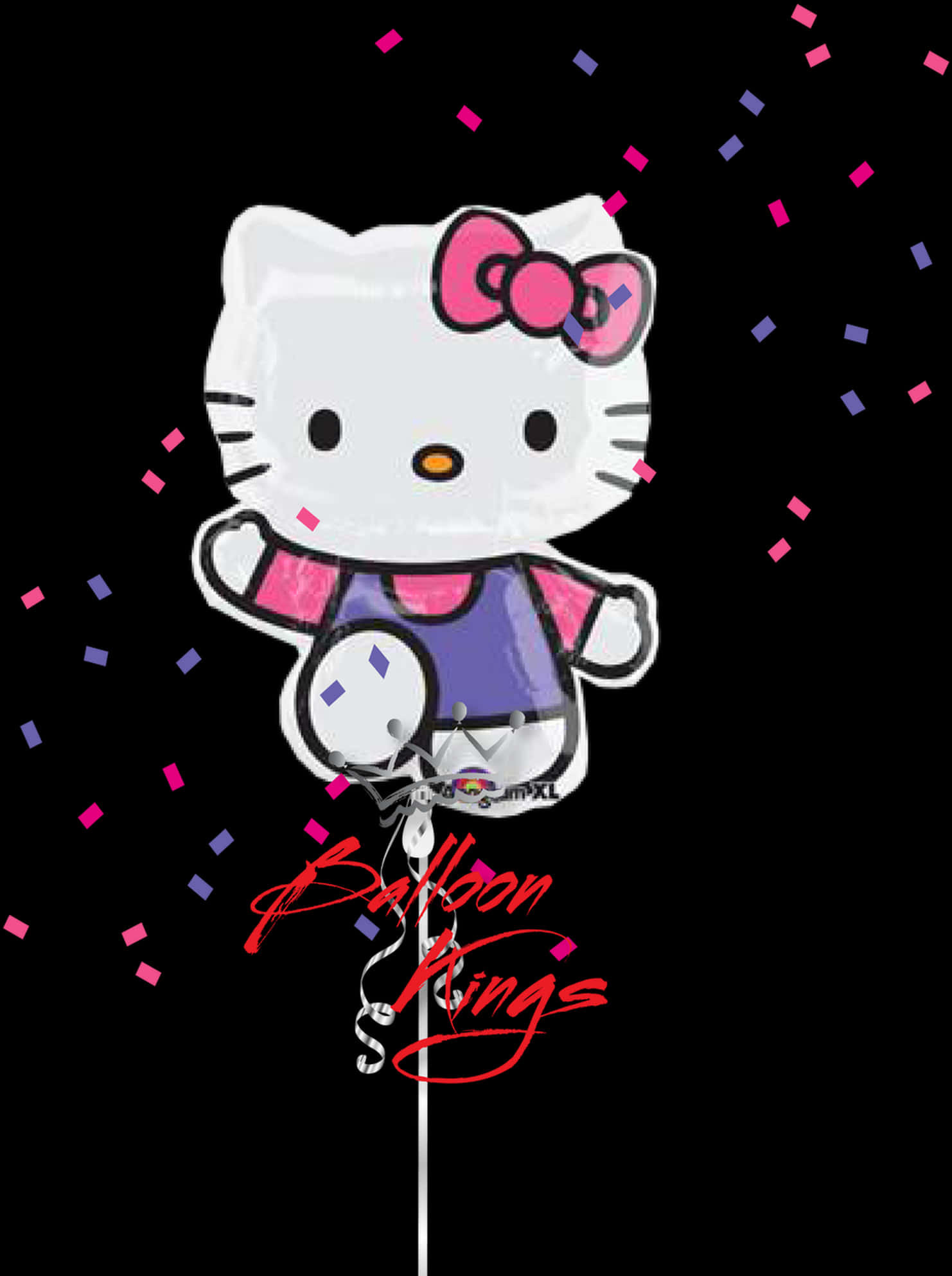 Hello Kitty Balloon Celebration PNG