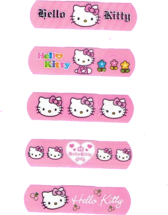 Hello Kitty Bandages Collection PNG