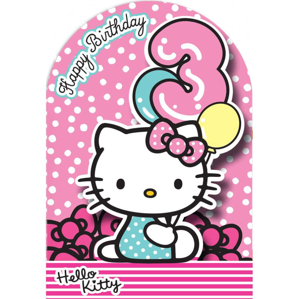 Celebrate Your Special Day with Hello Kitty Wallpaper