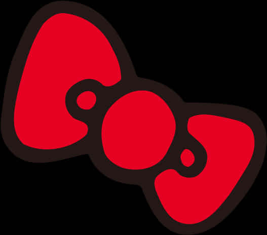 Hello Kitty Bow Icon PNG