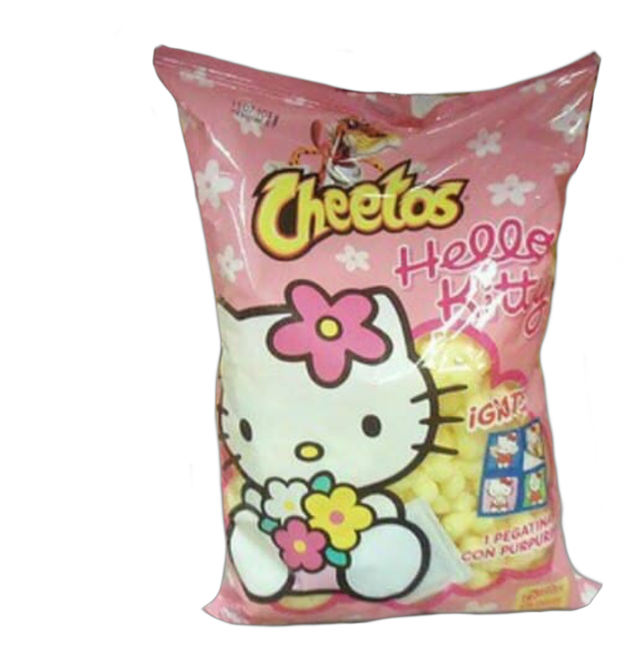Hello Kitty Cheetos Packaging PNG