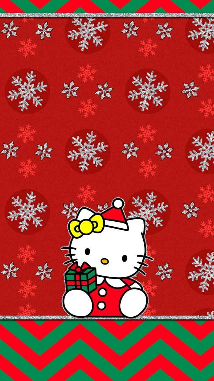 Pastele Best hello kitty christmas iphone wallpaper Custom