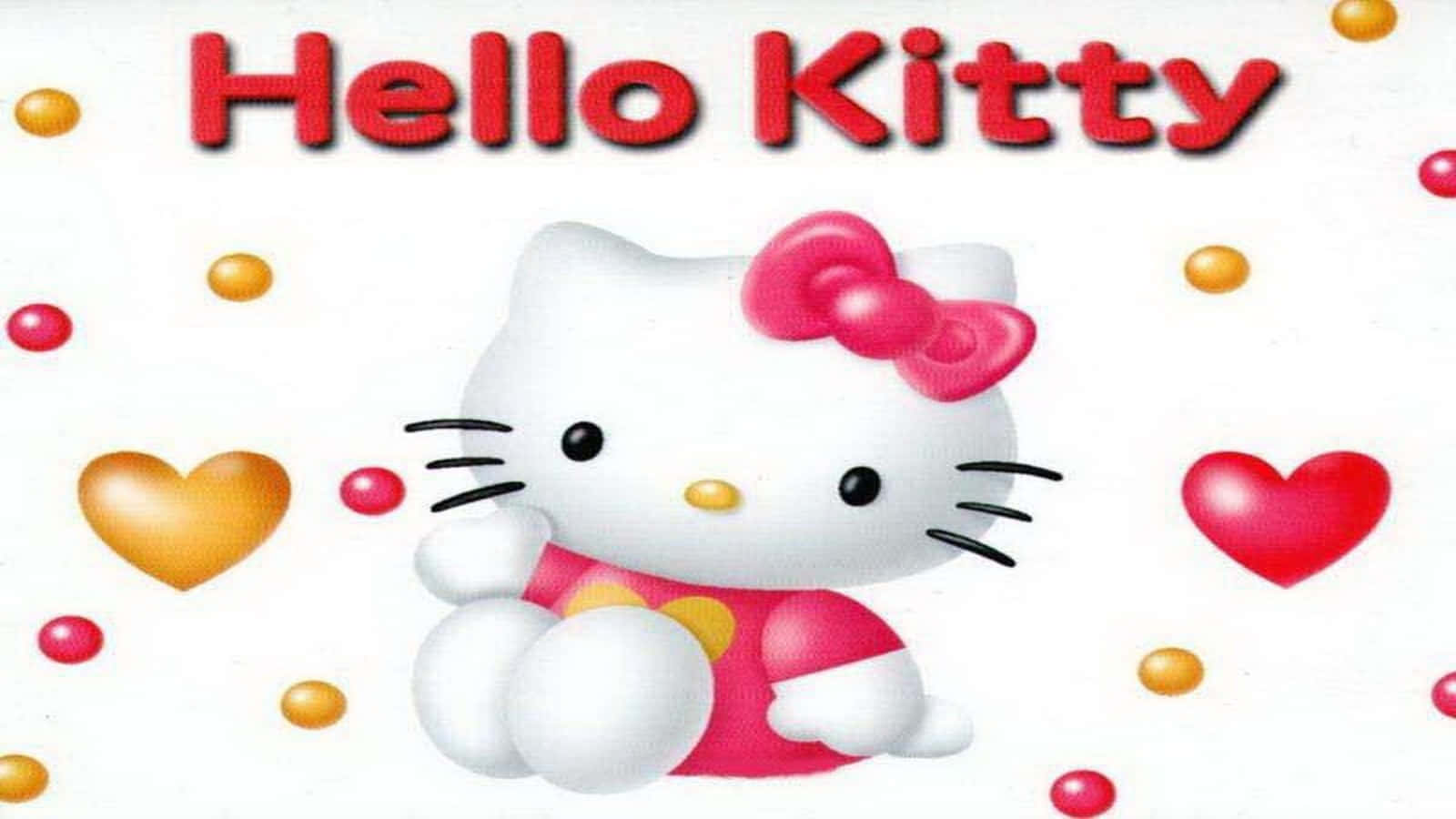Hello Kitty Classic Design Wallpaper