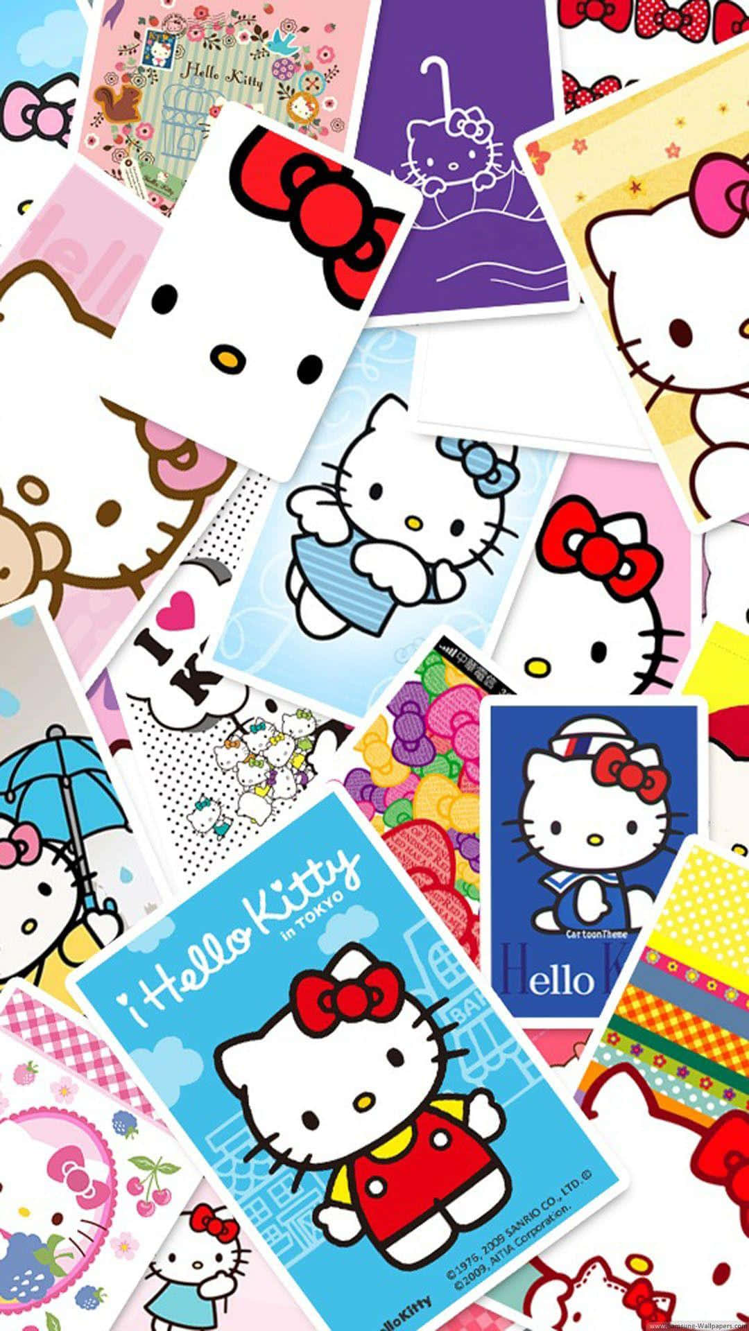 Hello Kitty Collage Collection Wallpaper