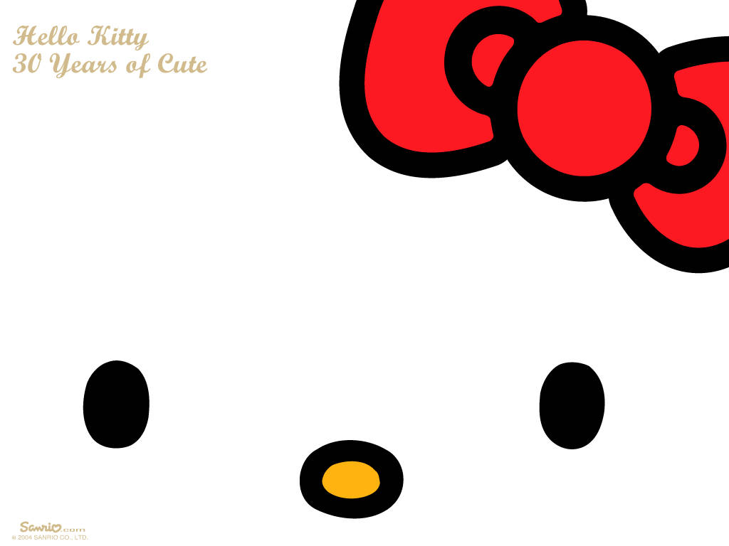 Hello Kitty Cute Face
