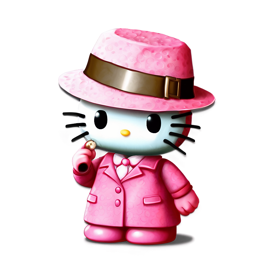 Hello Kitty Detective Png Tuy19 PNG