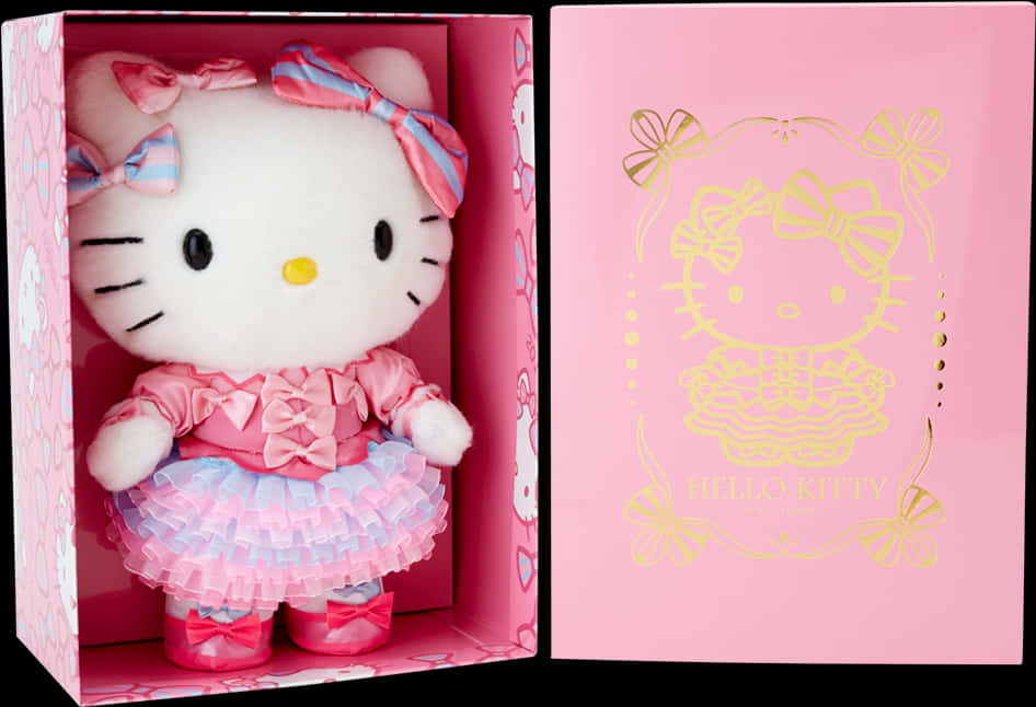 Hello Kitty Dollin Pink Box PNG