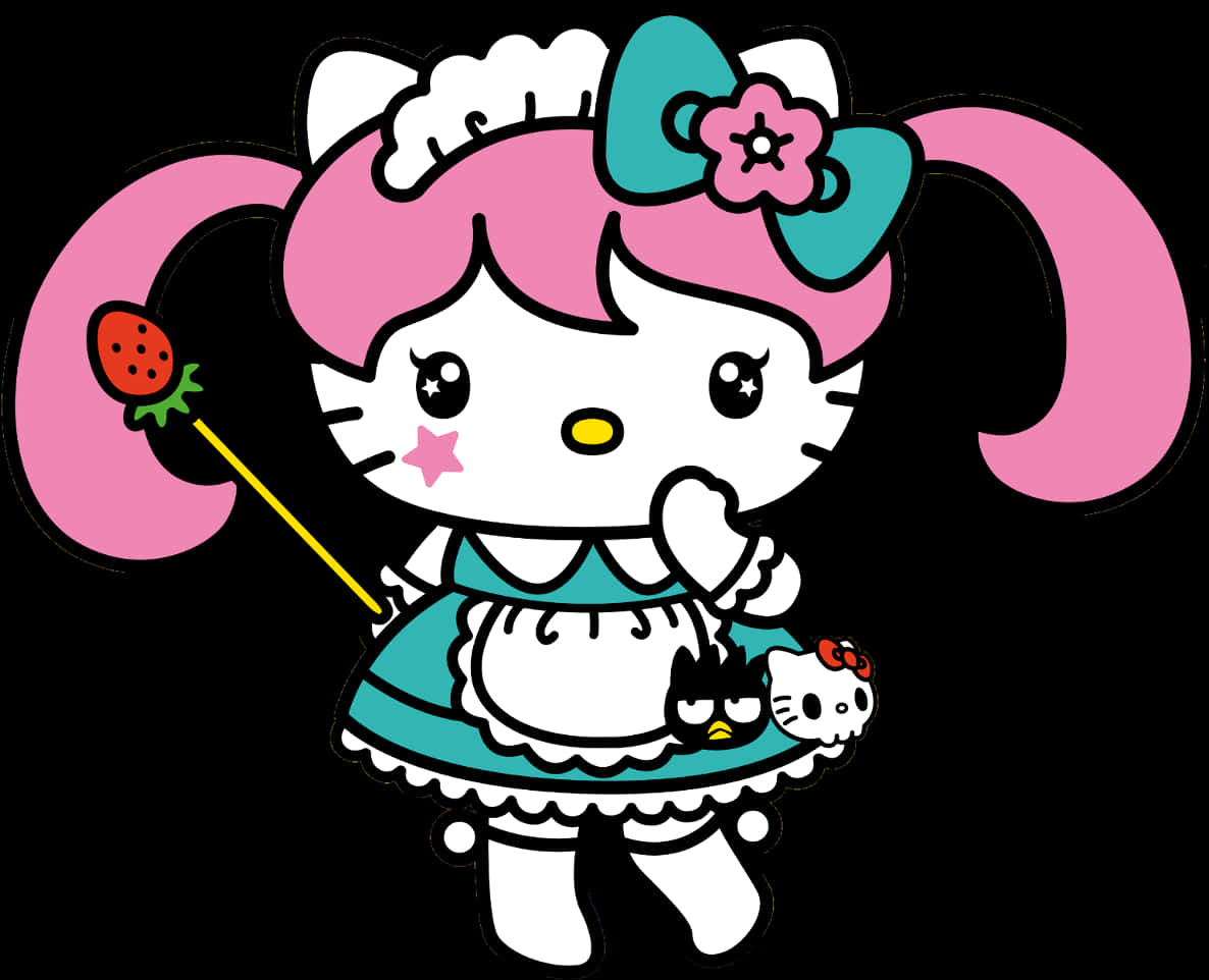 Hello Kitty Fairy Tale Character PNG