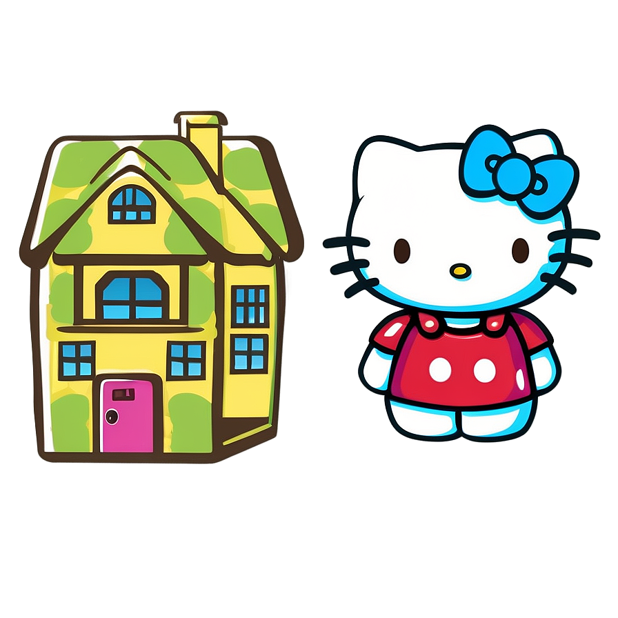 Hello Kitty House Png 24 PNG