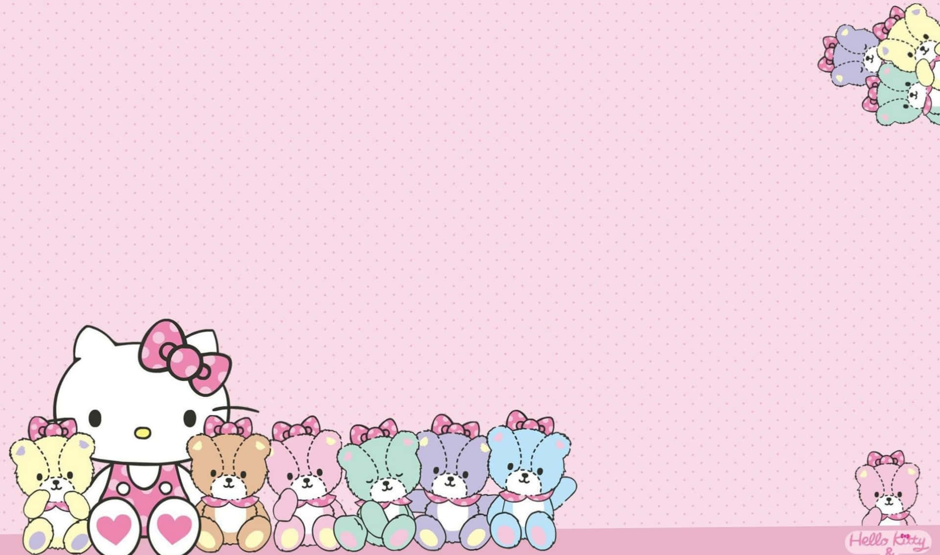 Download Charming Hello Kitty Laptop Background Wallpaper  Wallpaperscom