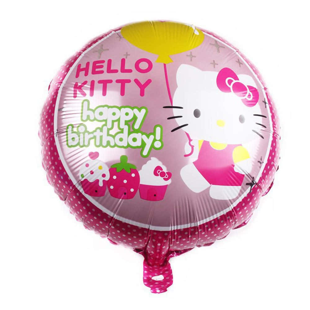 Exciting Hello Kitty Party Celebration Wallpaper