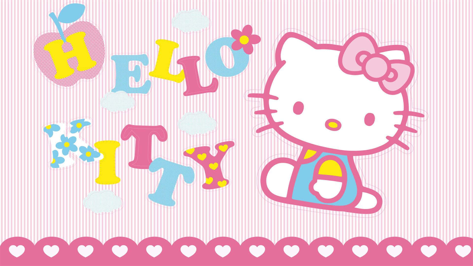 Hello Kitty Pastel Graphic Wallpaper