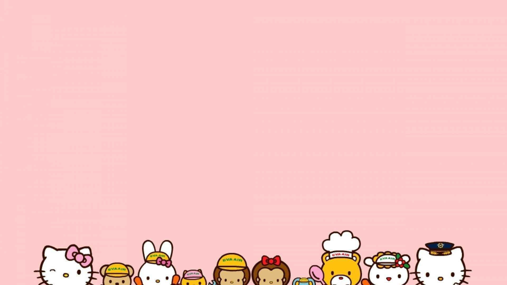 Consigueel Portátil Más Lindo: La Pc De Hello Kitty. Fondo de pantalla