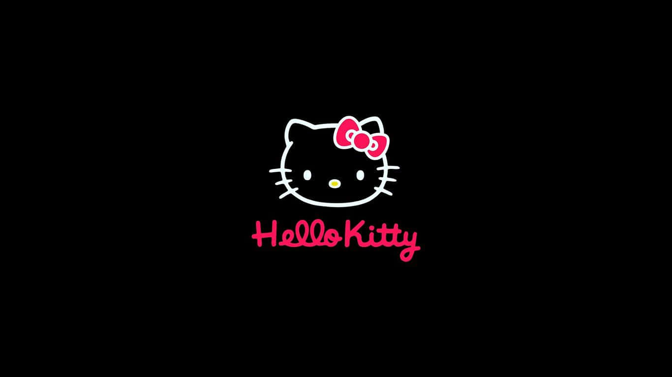 Nyd den immersive Hello Kitty PC oplevelse. Wallpaper