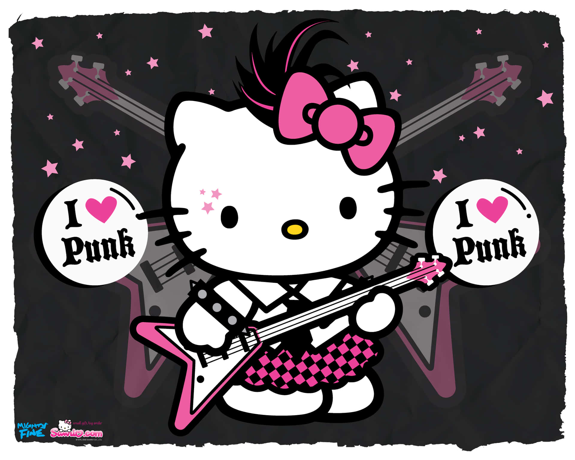 Cute and Colorful Hello Kitty PC Wallpaper