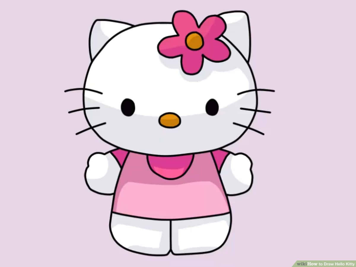 Hello Kitty, the embodiment of cuteness!