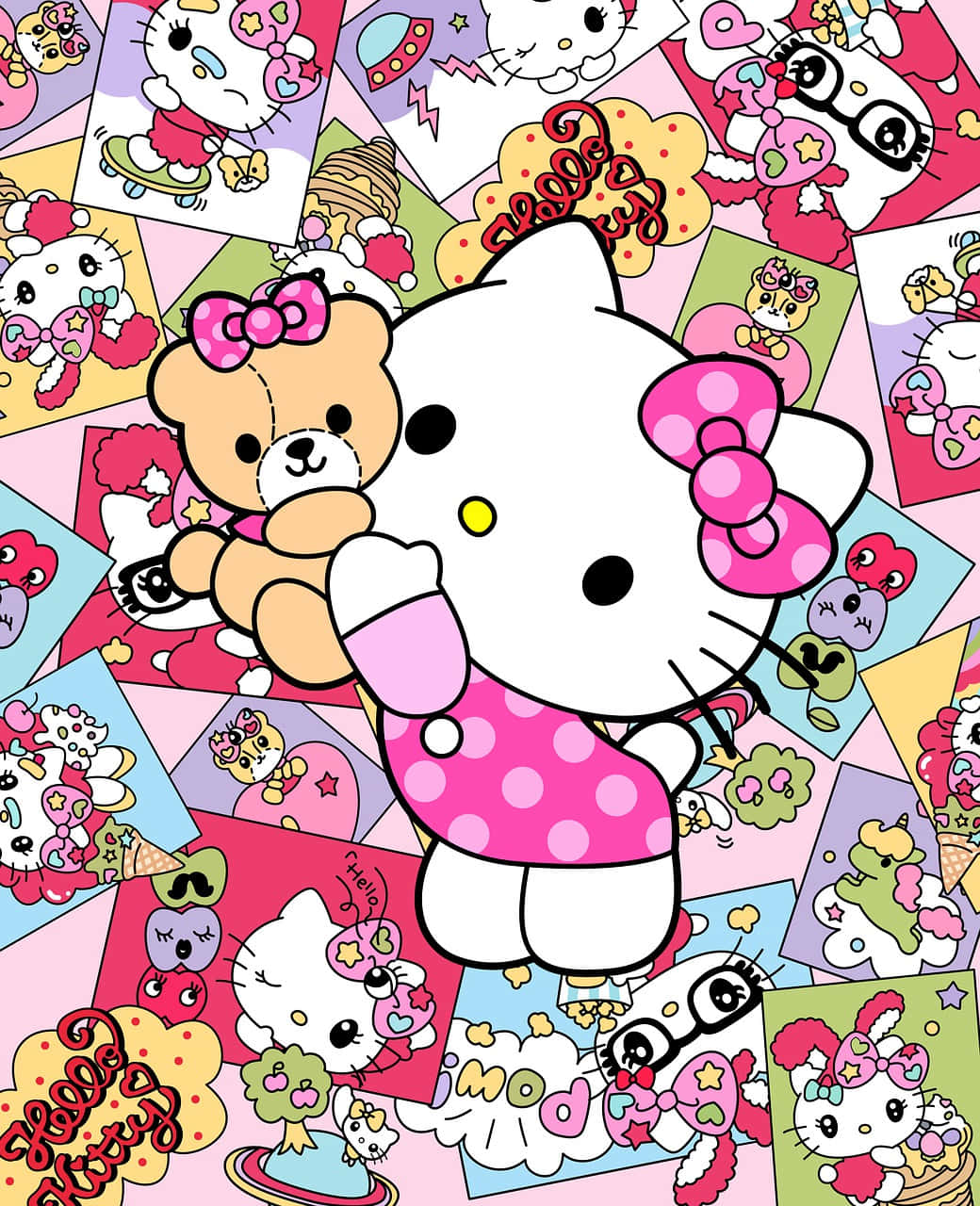 Feieredas Leben Mit Hello Kitty.