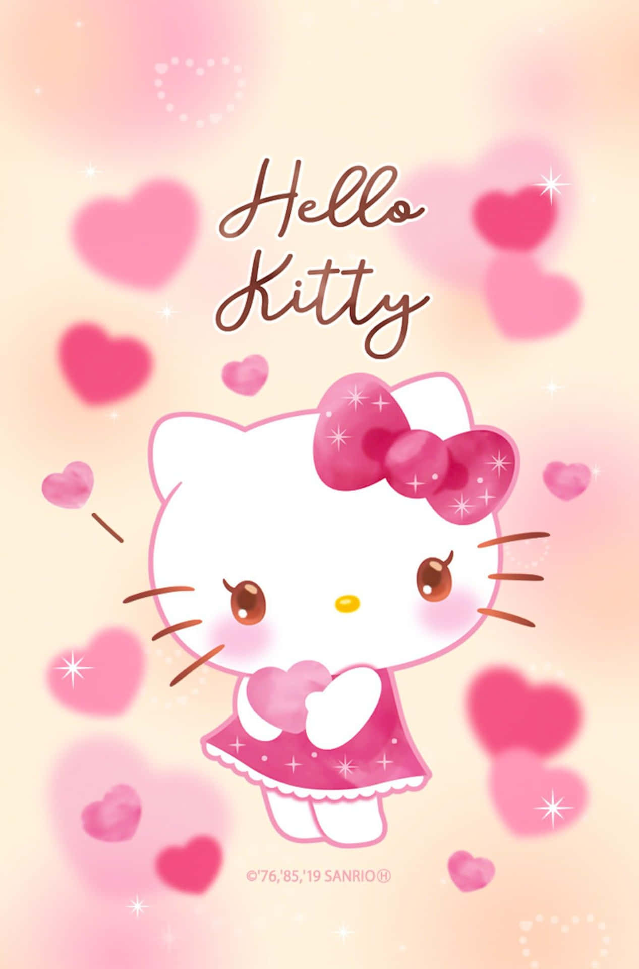 "Hello Kitty, the adorable mascot that spreads joy everywhere!"