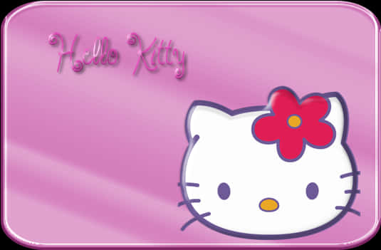 Hello Kitty Pink Background PNG