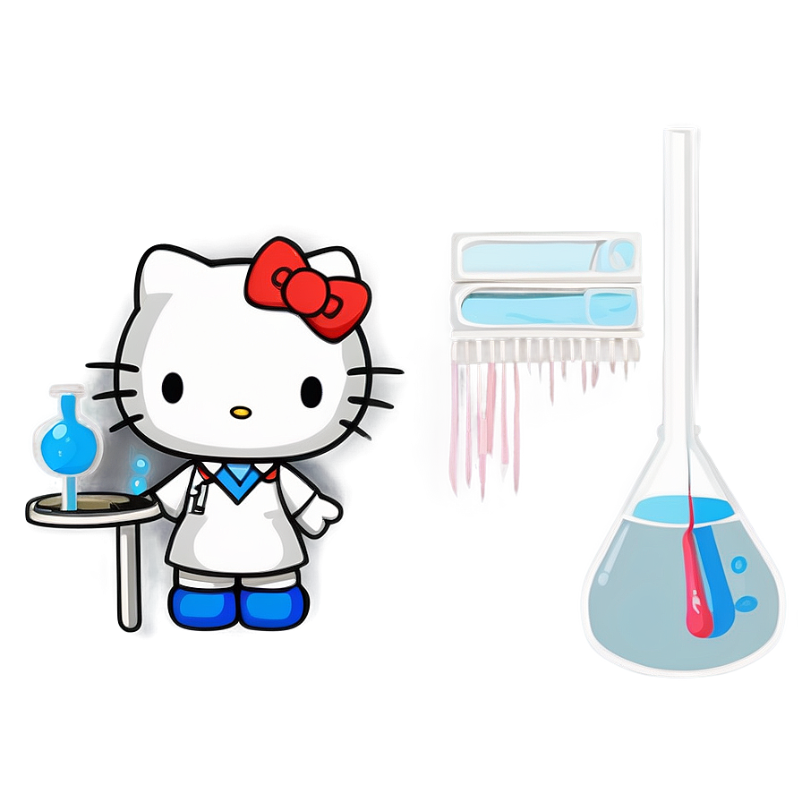 Hello Kitty Scientist Png Xui PNG