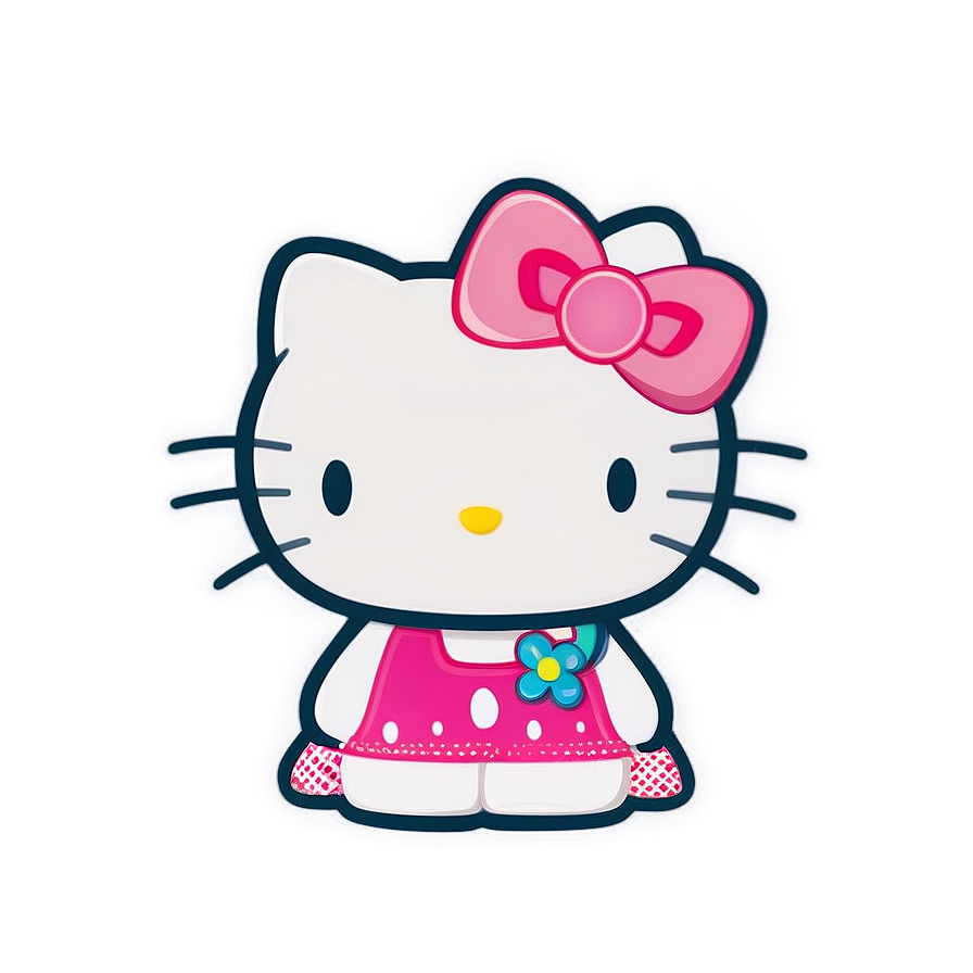 Hello Kitty Sticker Png Nwb82 PNG