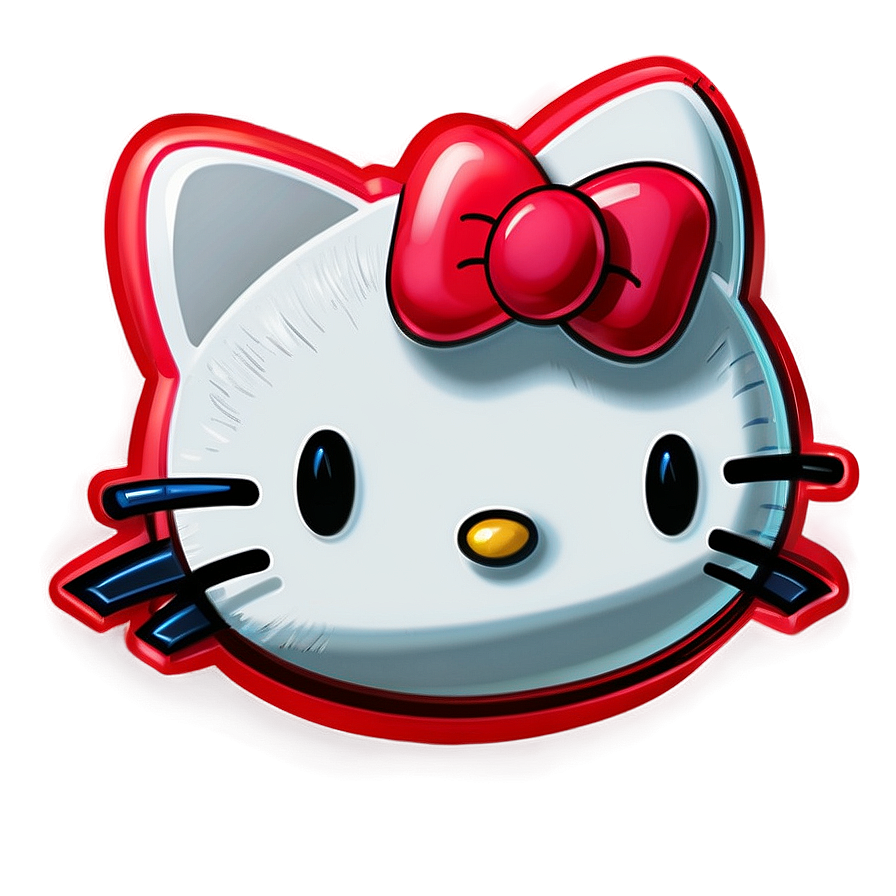 Hello Kitty Sticker Png Wya PNG