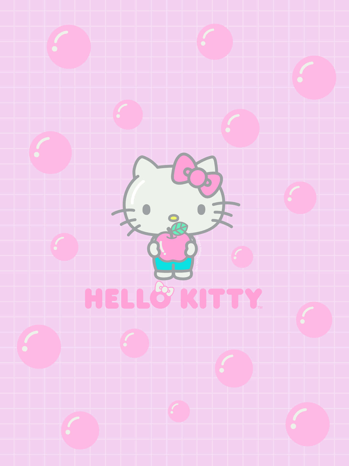 Hello Kitty Valentine Cupcake Wallpaper