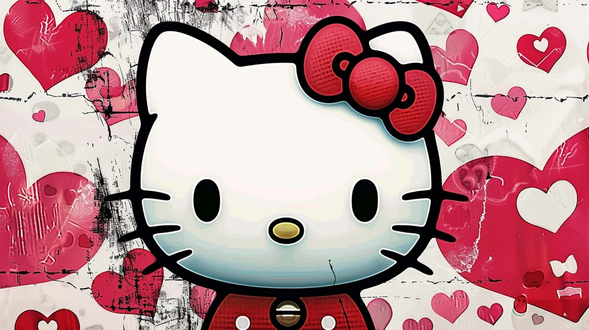 Hello Kitty Valentine Theme Wallpaper
