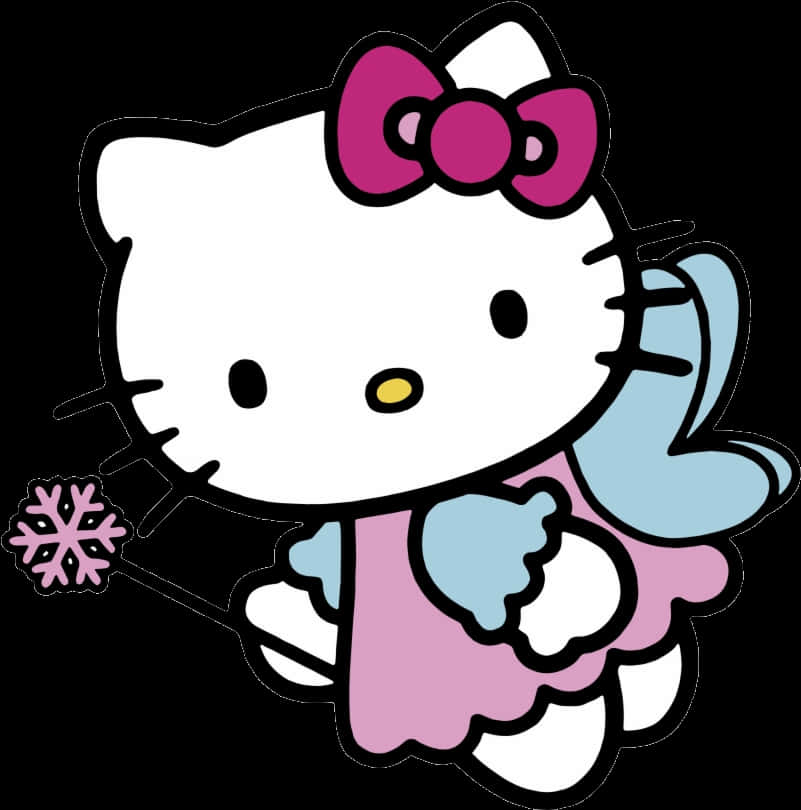 Hello Kitty Winter Theme PNG
