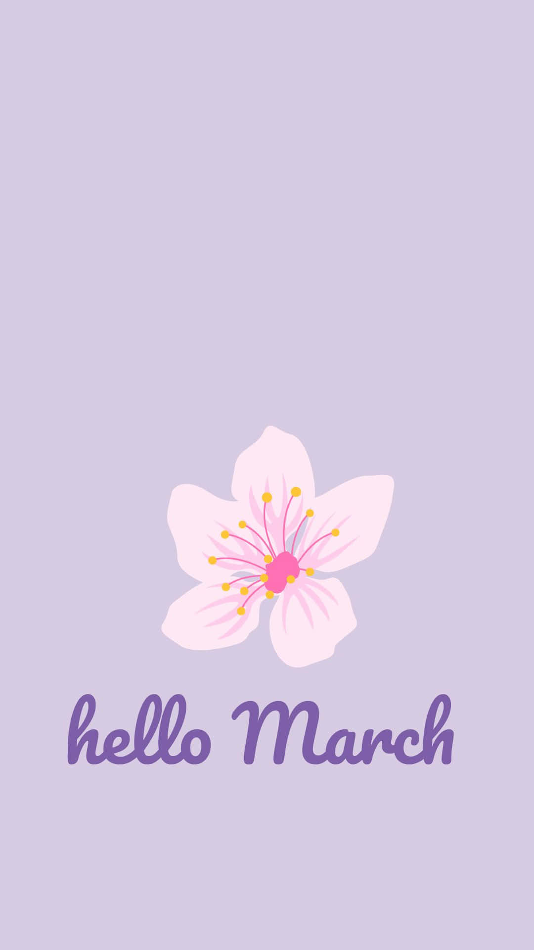 It's time for March - hello, new beginnings! Wallpaper