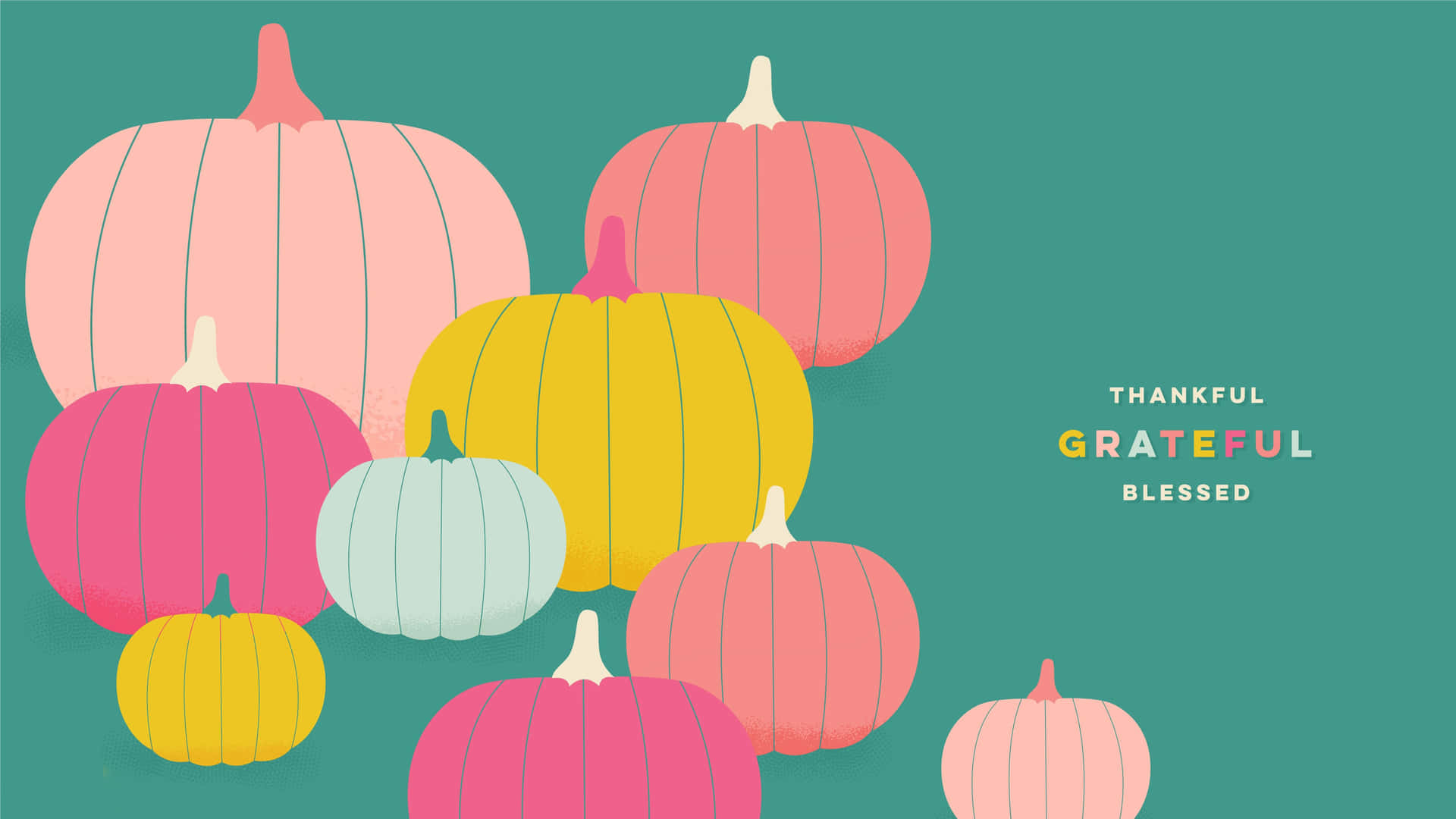 Welcome October with Pumpkins! Wallpaper